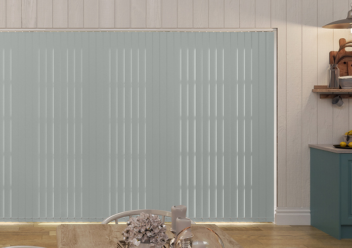 Orion (Blackout), Mid Grey - Vertical Blind - Image 6